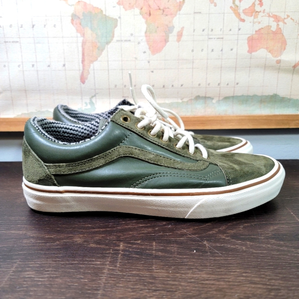 VANS Old Skool MTE Grape Leaf Marshmallow Men's Size 8.0 Women's Size 9.5